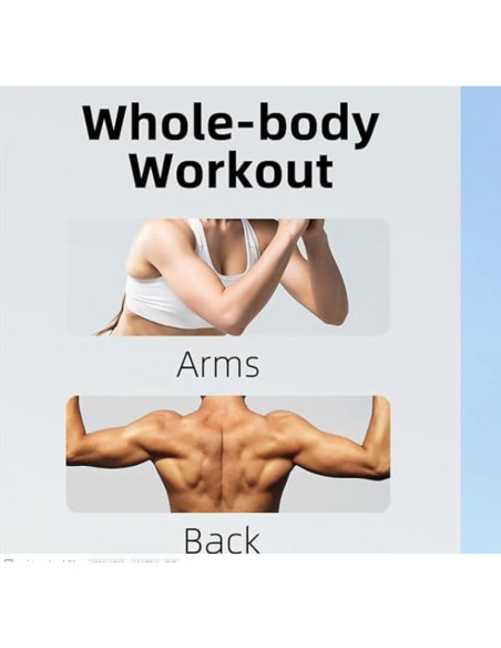 Juego de Bandas de Resistencia Genérico 6 Niveles Multicolor