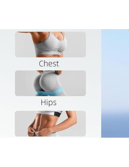 Juego de Bandas de Resistencia Genérico 6 Niveles Multicolor