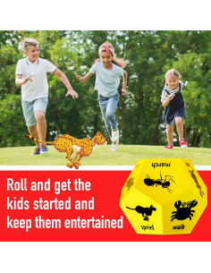 Paquete de 4 Dados de Actividad para Niños - Covelico 2