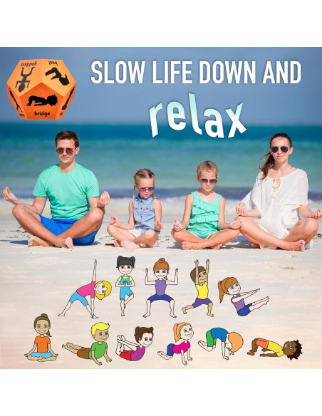 Paquete de 4 Dados de Actividad para Niños - Covelico