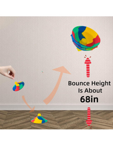 12 Tazones Rebotadores Camuflaje Natalieenati - Juguetes Antiestrés