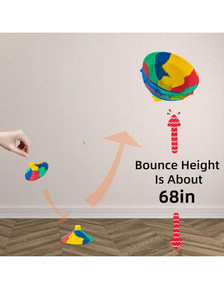 12 Tazones Rebotadores Camuflaje Natalieenati - Juguetes Antiestrés