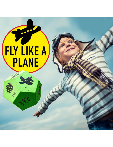 Paquete de 4 Dados de Actividad para Niños - Covelico