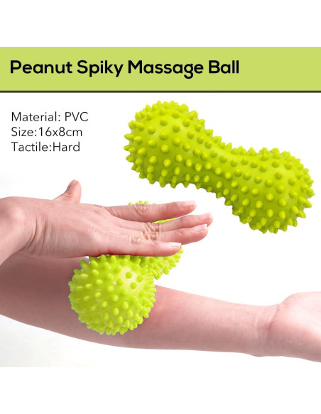 Juego de Pelotas de Masaje 7 Piezas MUMUWIND - Alivio Fascitis