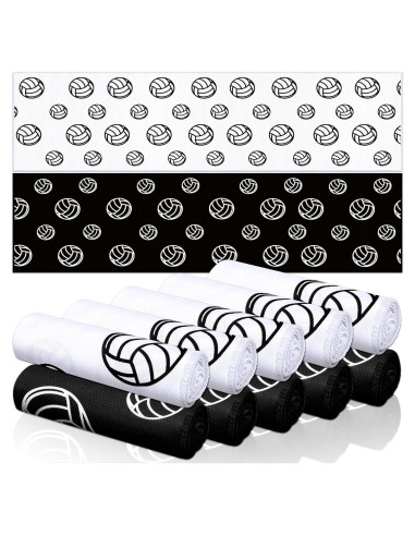 12 Toallas de Enfriamiento FuWeave Microfibra Voleibol 101.6x30.5cm