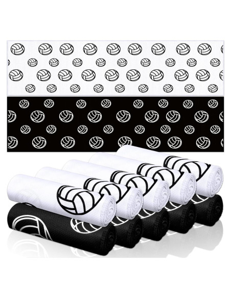 12 Toallas de Enfriamiento FuWeave Microfibra Voleibol 101.6x30.5cm