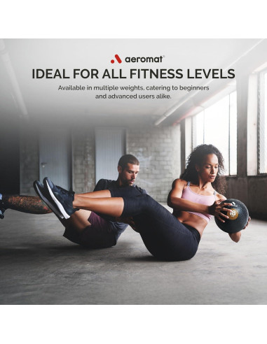 Bola Medicinal Aeromat Extreme Elite 4.5 kg Azul - 25.4 cm