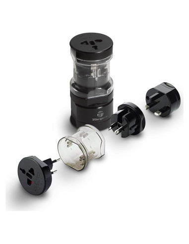 Adaptador de Viaje Universal Targus APK01AP-52, 145g, Negro