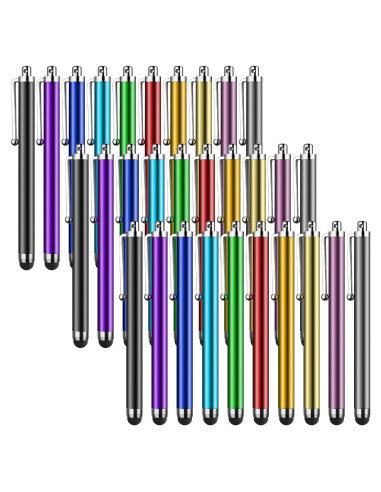 Bolígrafos Stylus Universales SLKIJDHFB - Paquete de 30 Colores
