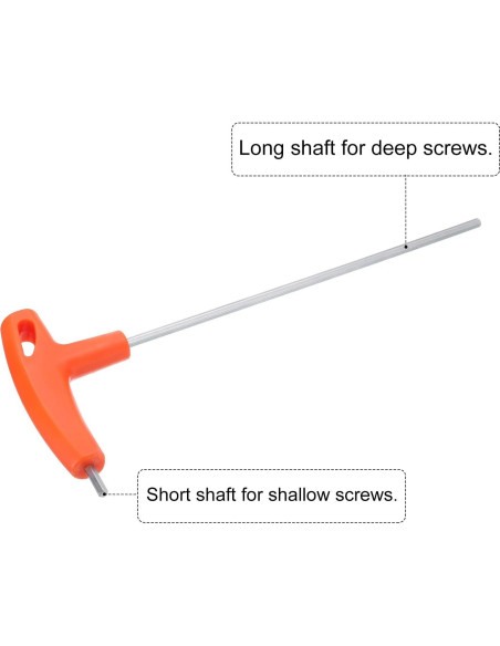 Llave Hexagonal T-HANDLE HARFINGTON 4mm Brazo Largo