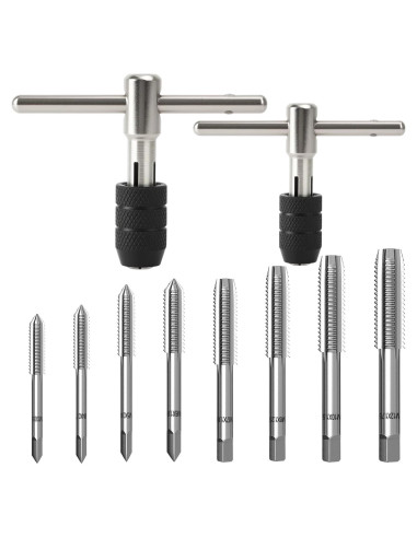 Juego de Machos Métricos 10 Pcs OFNMY M3 a M12 con Llaves