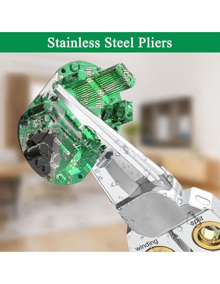 Destripador de Cables 8 en 1 Genérico con Probador de Voltaje