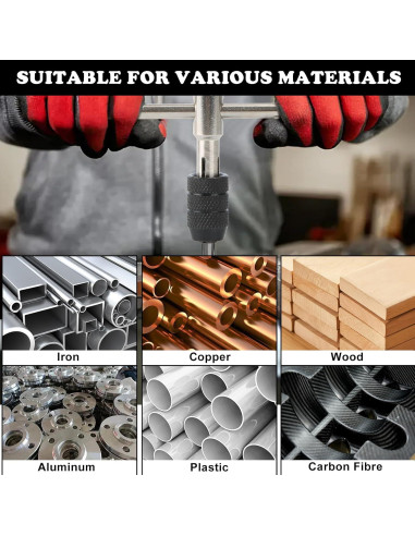 Juego de Machos Métricos 10 Pcs OFNMY M3 a M12 con Llaves