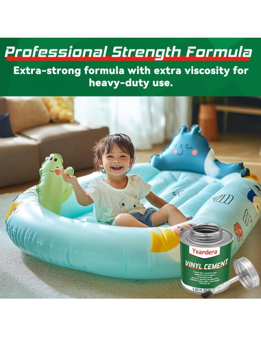 Cemento de Vinilo Yeardera 57.5g - Pegamento Impermeable para PVC