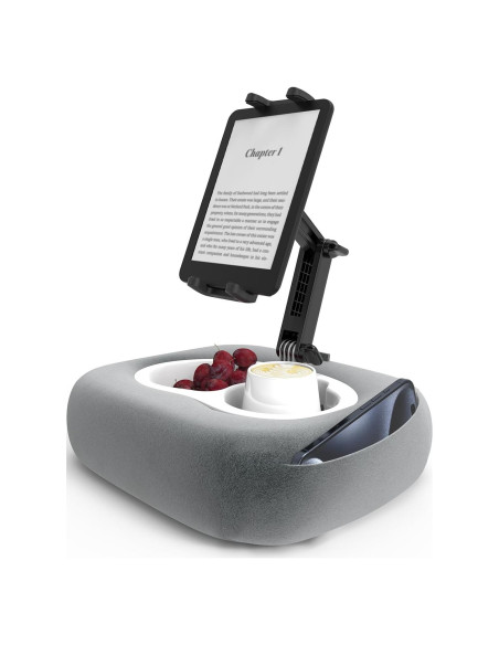 Soporte de Almohada para Tableta LYFICCS 360 Ajustable Gris