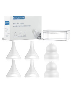 6 Puntas de Silicona para Aspirador Nasal Bebés Gourd
