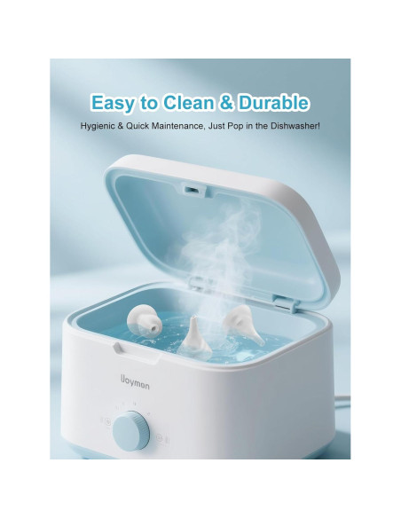 6 Puntas de Silicona para Aspirador Nasal Bebés Gourd