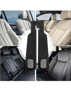 Ganchos para bolso de coche QCGK-11217 - Soporte negro 2 unidades 2