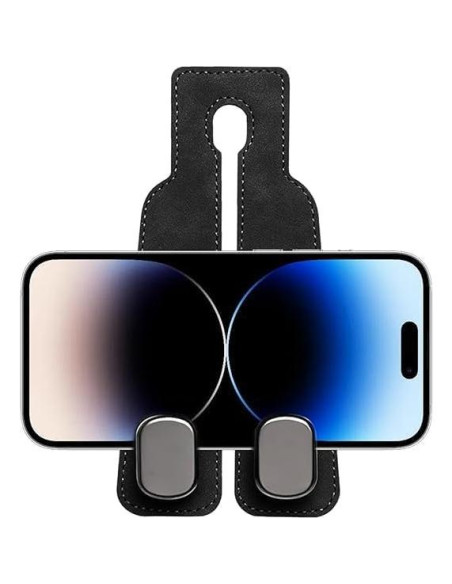 Ganchos para bolso de coche QCGK-11217 - Soporte negro 2 unidades
