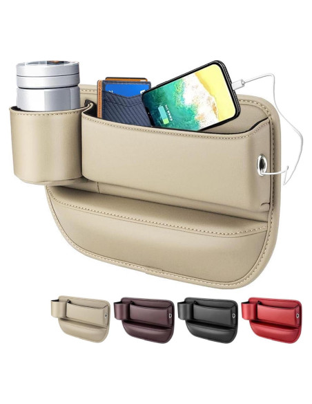 Organizador de Espacio entre Asientos Rainyanunite - Blanco, Lado Conductor