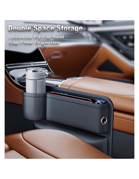 Organizador de Espacio entre Asientos Rainyanunite - Blanco, Lado Conductor