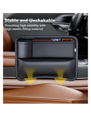 Organizador de Espacio entre Asientos Rainyanunite - Blanco, Lado Conductor