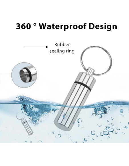 Juego de 10 Estuches para Pastillas Vocect con Llaveros