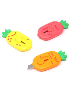 Cuchillos Utilitarios Mini Honbay 3PCS Fruta Piña Fresa Zanahoria