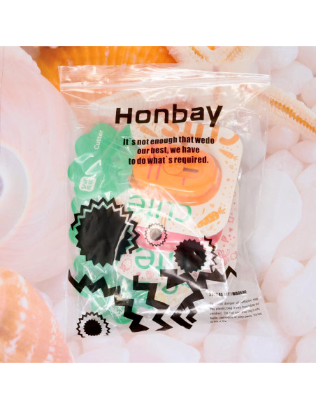 Cuchillos Utilitarios Mini Honbay 3PCS Fruta Piña Fresa Zanahoria