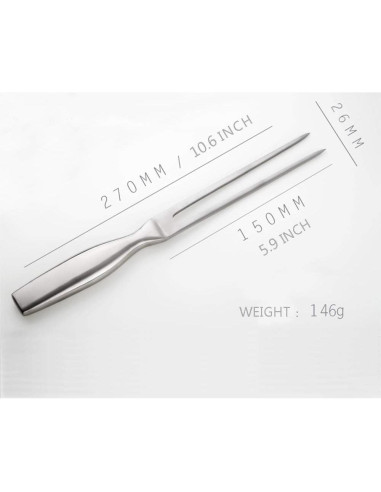 Tenedor de Carne KILA JOJO Acero Inoxidable 26.9 cm 2 Piezas
