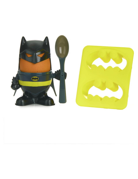 Juego de desayuno Batman Paladone - Taza, cuchara y cortador