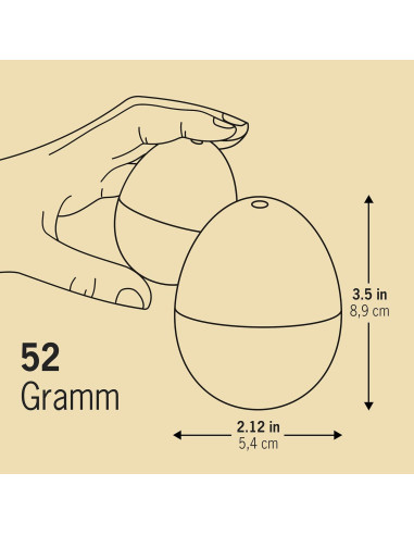 Temporizador de Huevos BeepEgg Brainstream - 3 Niveles de Cocción
