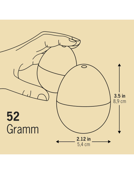Temporizador de Huevos BeepEgg Brainstream - 3 Niveles de Cocción