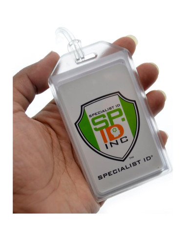 Paquete de 5 Etiquetas de Equipaje Rígidas Specialist ID 15.24 cm