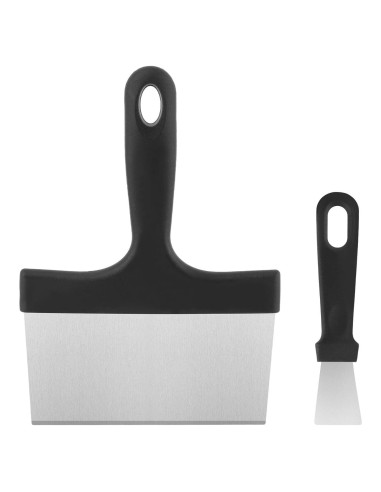 Raspador de Parrilla de Acero Inoxidable RVXlRDN - 2 Piezas