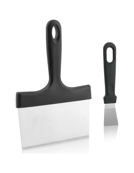 Raspador de Parrilla de Acero Inoxidable RVXlRDN - 2 Piezas