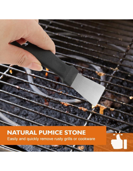 Raspador de Parrilla de Acero Inoxidable RVXlRDN - 2 Piezas