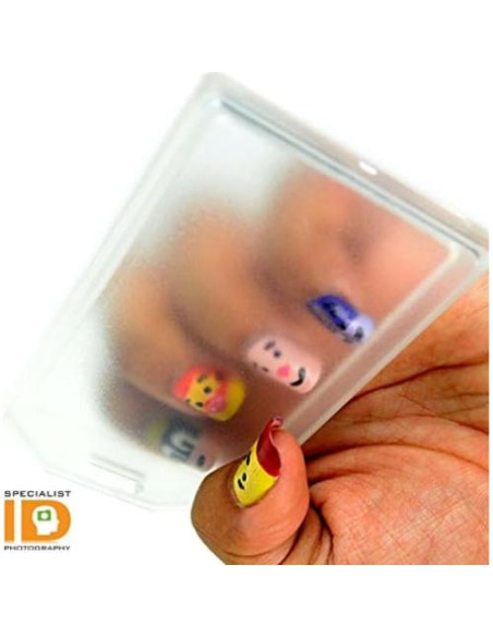 Paquete de 5 Etiquetas de Equipaje Rígidas Specialist ID 15.24 cm