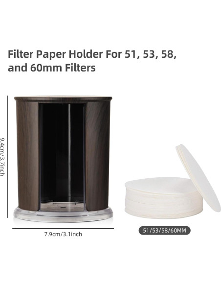 Soporte para Filtros de Café Bincoo - Almacenamiento 200-400 filtros