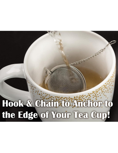 Infusor de Té de Acero Inoxidable Avant Grub - 2 Piezas