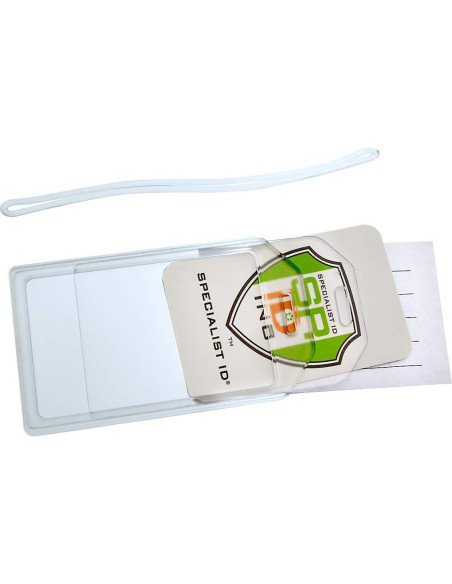 Paquete de 5 Etiquetas de Equipaje Rígidas Specialist ID 15.24 cm