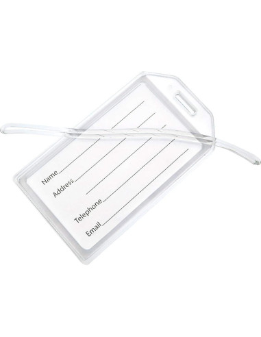 Paquete de 5 Etiquetas de Equipaje Rígidas Specialist ID 15.24 cm