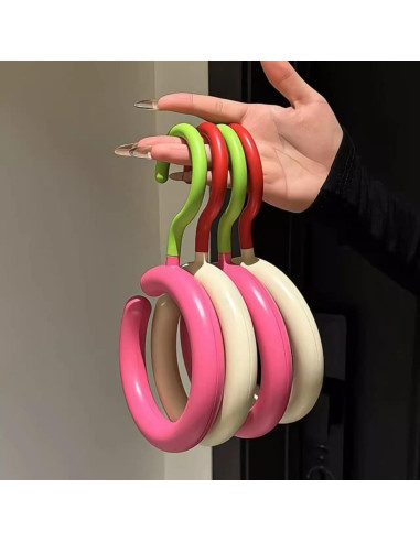 Organizador de Ganchos Rotativos MIXNEX 3 Pcs Coloridos 360