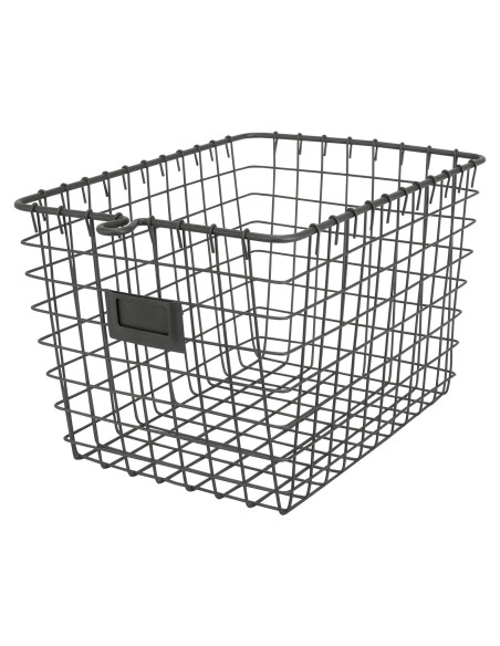 Cesta de Almacenamiento Pequeña Spectrum Gris Industrial 34.9x24.8x20.3 cm