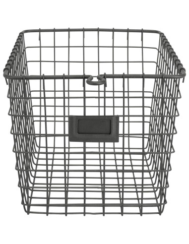 Cesta de Almacenamiento Pequeña Spectrum Gris Industrial 34.9x24.8x20.3 cm