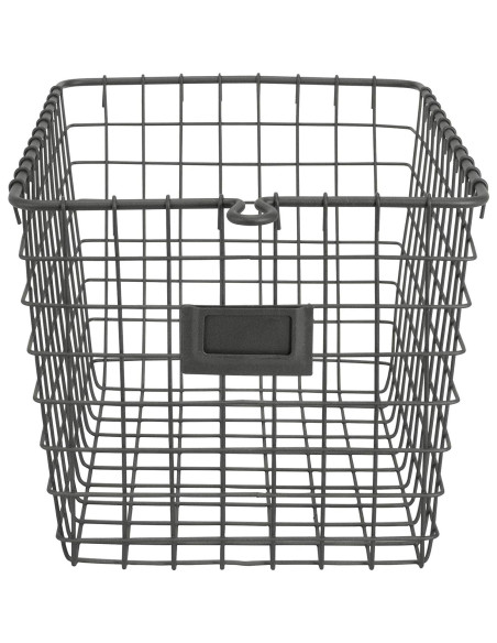 Cesta de Almacenamiento Pequeña Spectrum Gris Industrial 34.9x24.8x20.3 cm