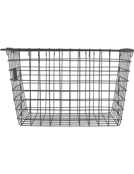 Cesta de Almacenamiento Pequeña Spectrum Gris Industrial 34.9x24.8x20.3 cm