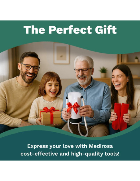 Ayuda para Poner Calcetines Medirosa - Dispositivo Ergonómico para Personas Mayores