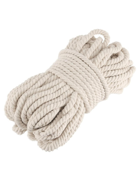 Cuerda de Algodón Trenzada SHEUTSAN 1.3 cm x 50 m Natural