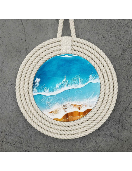 Cuerda de Algodón Trenzada SHEUTSAN 1.3 cm x 50 m Natural